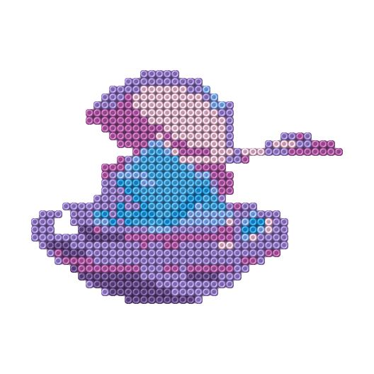 Cartoons spaceship